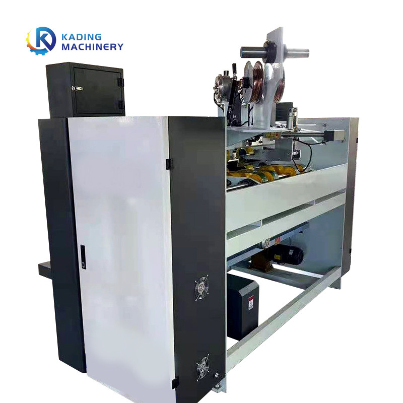 1 To 99 Nails Corrugated Box Stitching Machine With Servo Motor Computer System For Food Packing