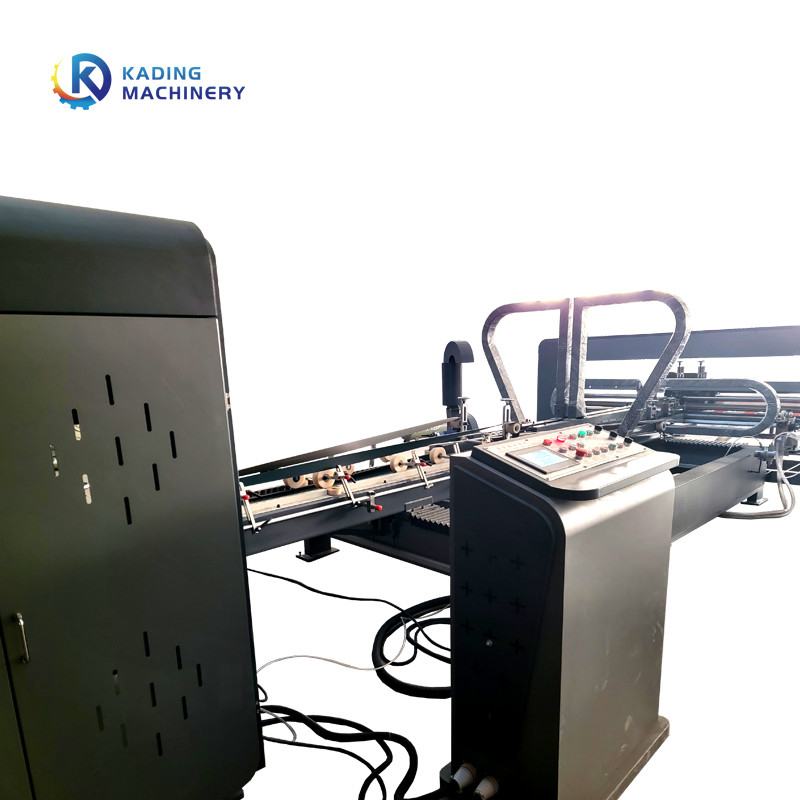 Full Automatic Folder Gluer Machine For Corrugated Box Packing With High Speed