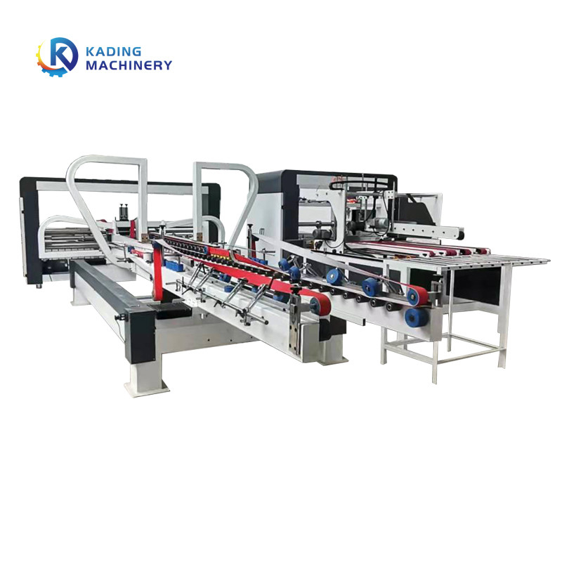 220 Piece/Min Corrugated Folder Gluer For Corrugated Carton Making