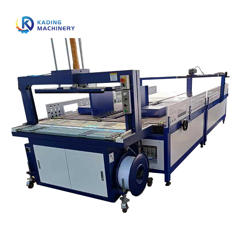 Automatisch Karton die Machine van pp-Riem voor Golfkarton vastbinden