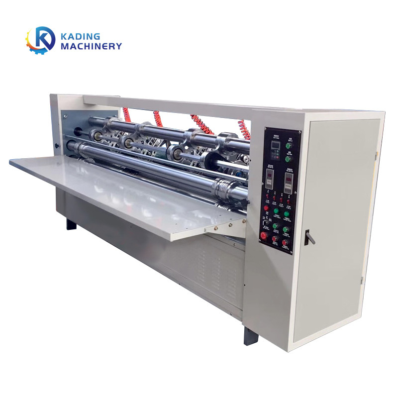 Fully Automatic Thin Blade Slitter With Optional Correction System For Cutting Corrugated Board