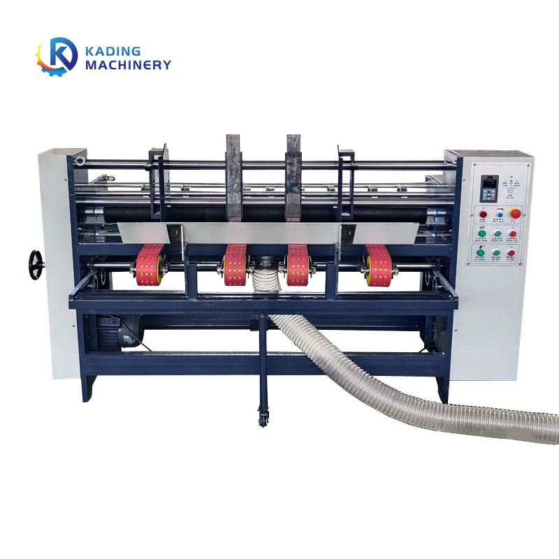 Computerized Corrugated Slitter Scorer Machine With Manual Change Over For Cardboard Slitting Creasing