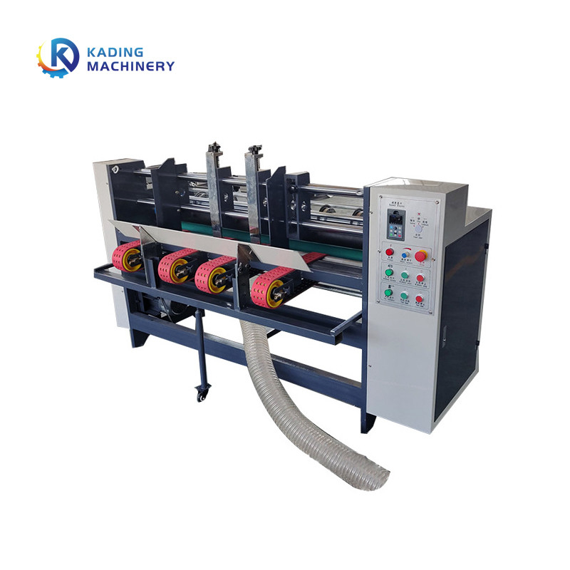 Computerized Corrugated Slitter Scorer Machine With Manual Change Over For Cardboard Slitting Creasing