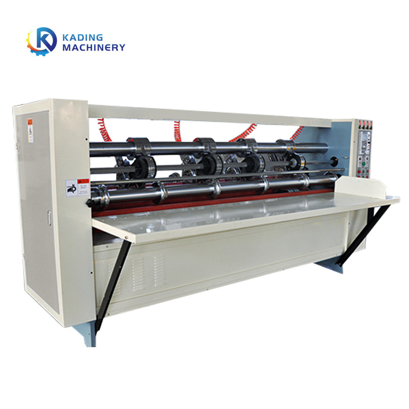 Manual Feeding Slitting Machine Of Electric Adjustment 4 Slitters 6 Scorers