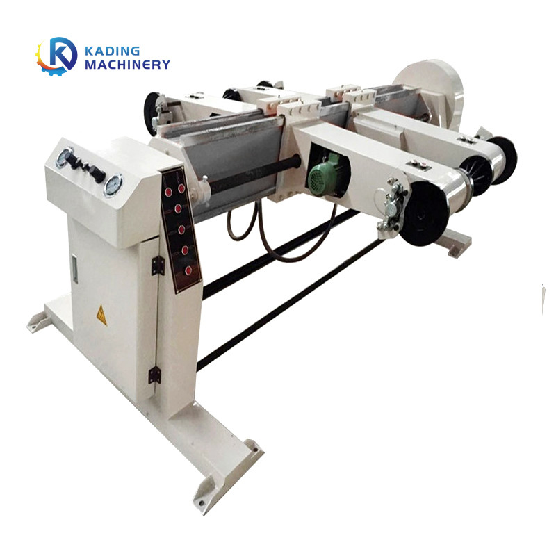 Electric Type Shaftless Reel Stand With Paper Trolley 2T Loading Capacity