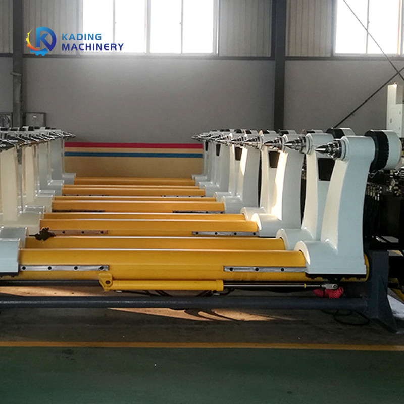60-100m/Min Hydraulic Type shaftless Reel Stand With 6 Cylinders For 1600mm Paper