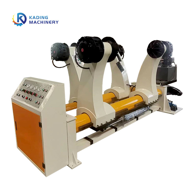380V 220V Electric Type Shaftless Reel Stand With Manual Brake For Supplying Paperboard