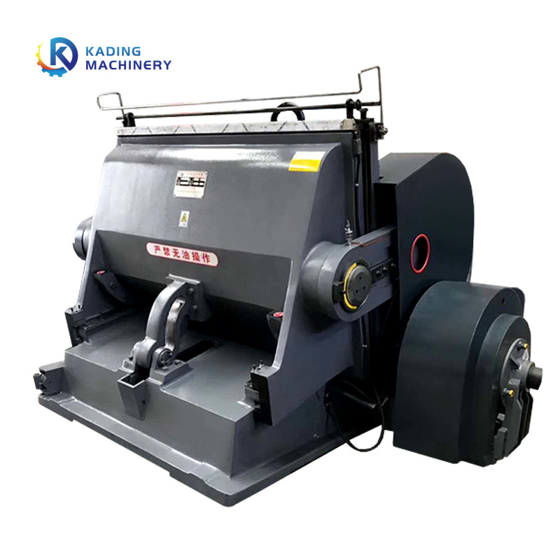 Heavy Duty Die Cutting Creasing Machine 20 Sheets/Min For Cutting Corrugated Carton Board