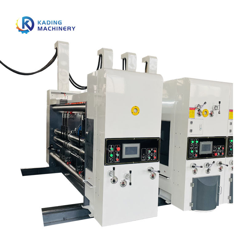 High Speed Die Cutting Corrugated Box Printing Machine For 180 Pcs/min