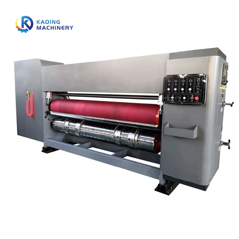 Water Based Ink Flexo Corrugated Box Printing Machine With PLC Control