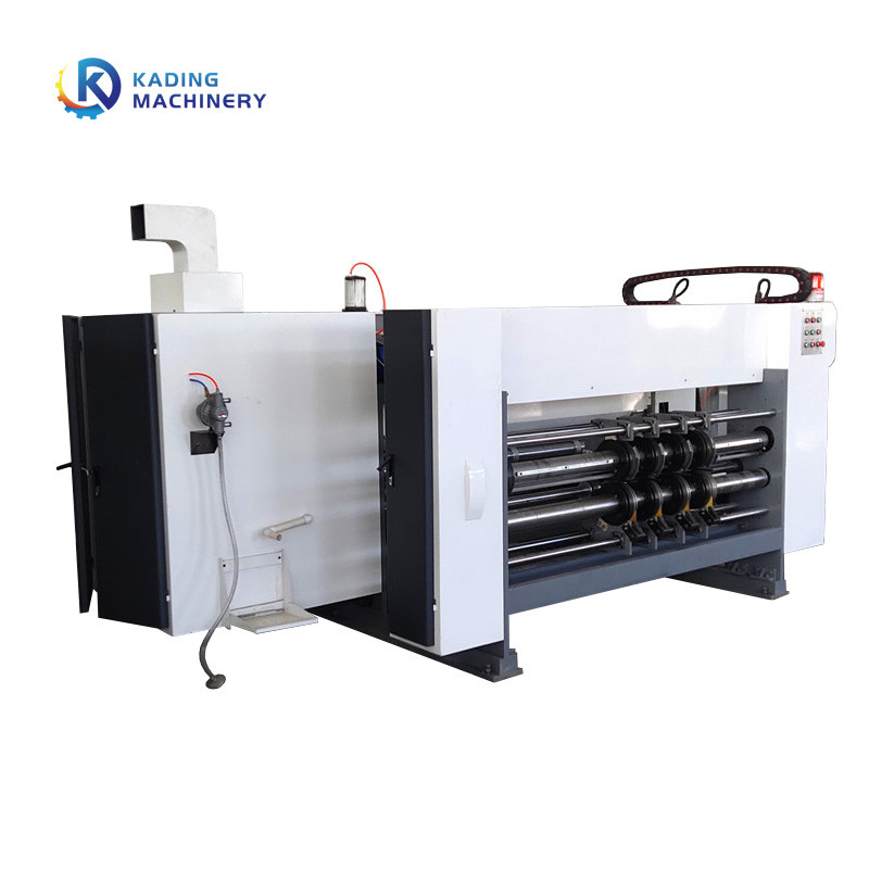 Lead Edge Feeding Carton Printing Slotting Die Cutting Machine For Corrugated Boxes