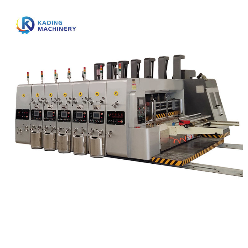 Fully Automatic Carton Printer Slotter Die Cutter For Corrugated Box Making