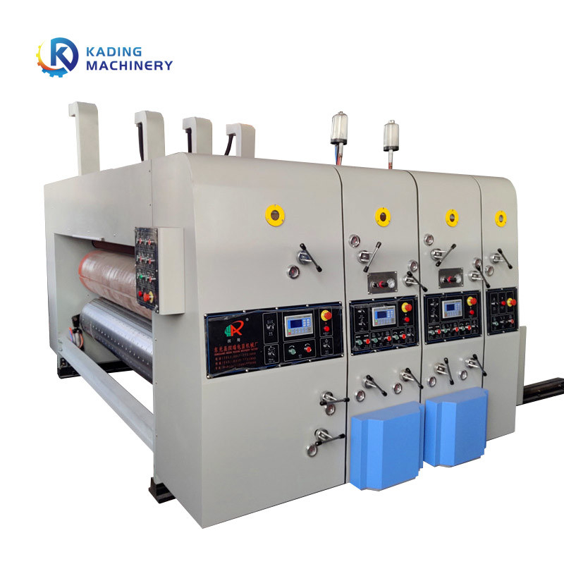 Flexographic Multi Colors Corrugated Box Printing Machine For Carton Pizza Box