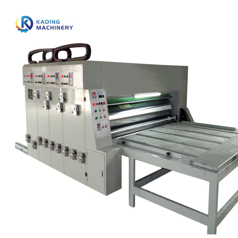 Chain Feeder 6 Colors Carton Printer For Corrugated Paperboard And Carton Box