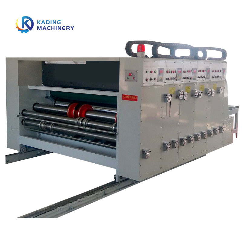Chain Feeder 6 Colors Carton Printer For Corrugated Paperboard And Carton Box