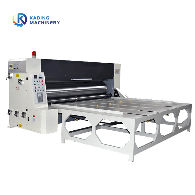 Semi Auto 2.4m Carton Printing Machine For Corrugated Paperboard Flexographic Printing