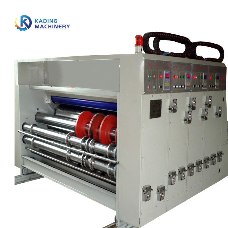 Auto Feeding Multi Color Carton Box Printing Machine With Stacker