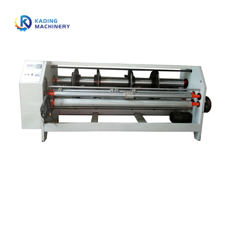Chain Feeding 5 Colors Carton Printing Machine Slotting Die Cutting For Corrugated