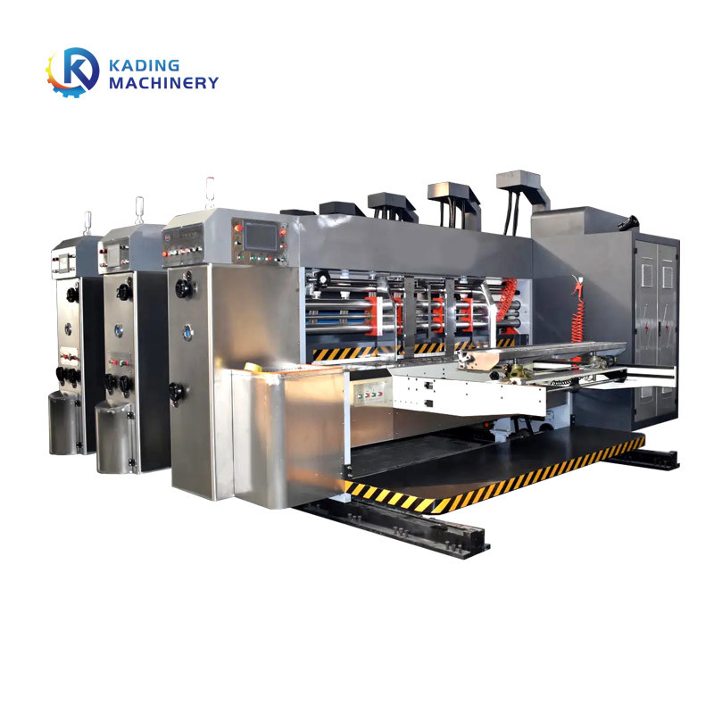 Flexo Multi Colours Printing Box Machine For 5ply Corrugated Pizza Boxes