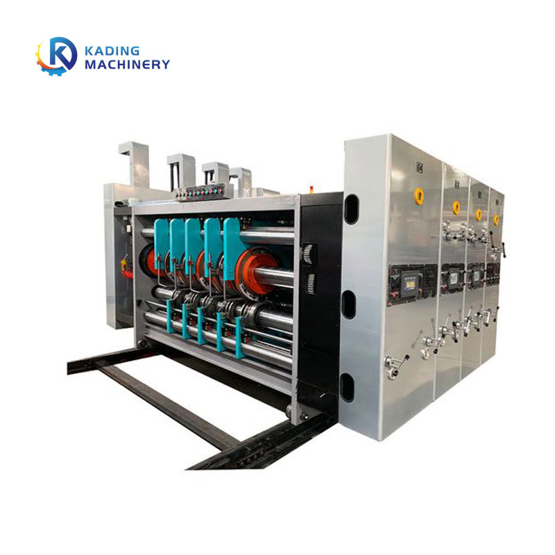 High Speed Die Cutting Corrugated Box Printing Machine For 180 Pcs/min