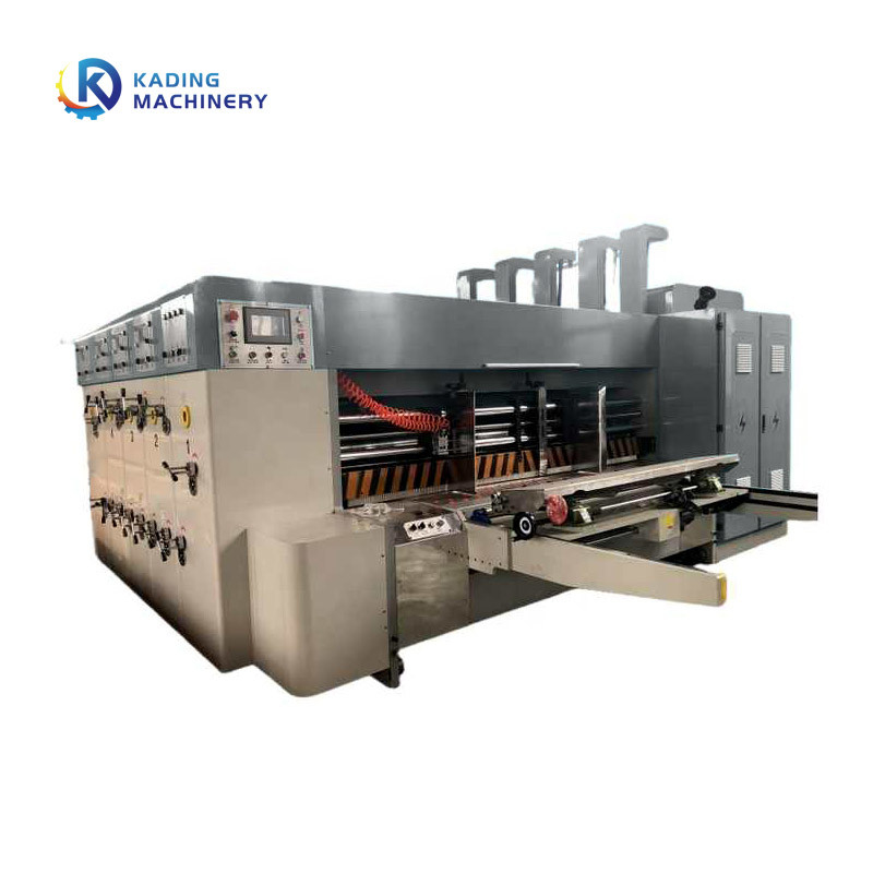 Pizza 2.4m Small Carton Box Printing Machine Die Cutter Slotter Knife Multi Colours