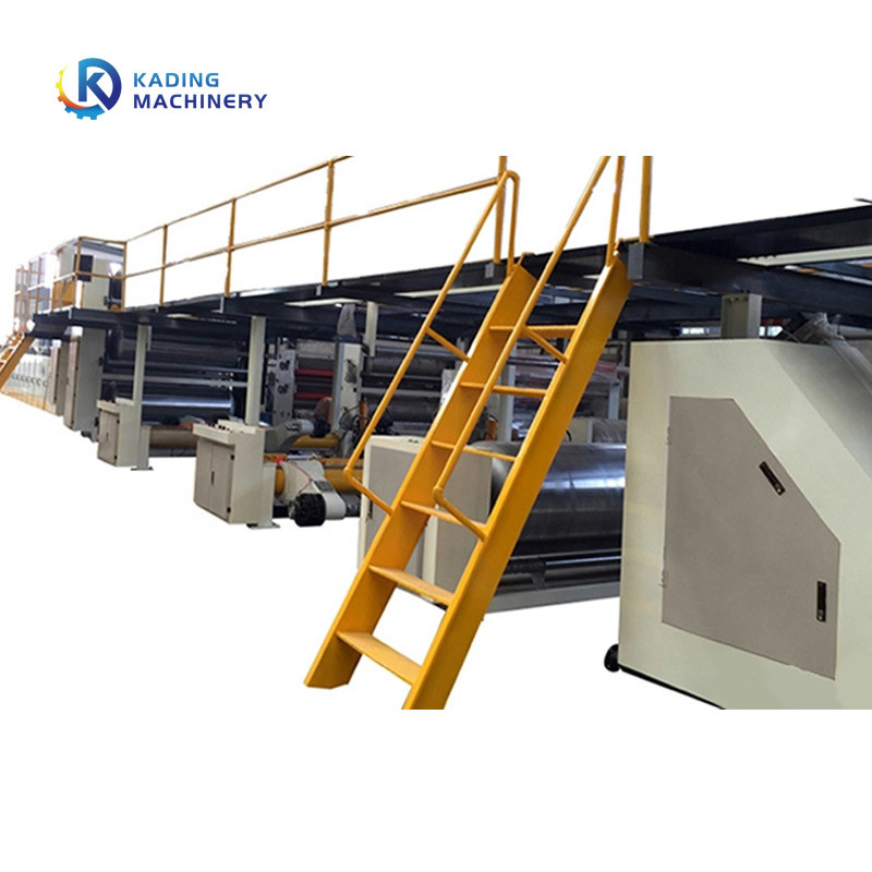 3 / 5 / 7 Ply Corrugated Board Production Line For Cardboard And Carton Packaging