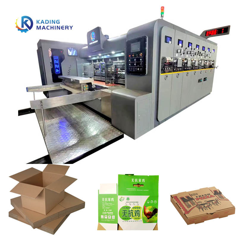 Fully Automatic 2.6m Carton Printing Machine With Ink Printer For Corrugated Cardboard