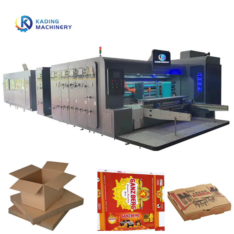 Automatic Feeding Carton Printing Machine For Corrugated Board With 250 Pcs/Min