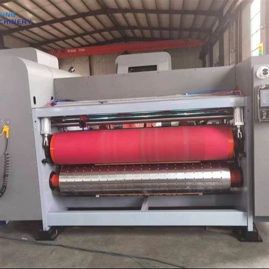 PLC Control Corrugated Box Printing Machine For Taco Box Making