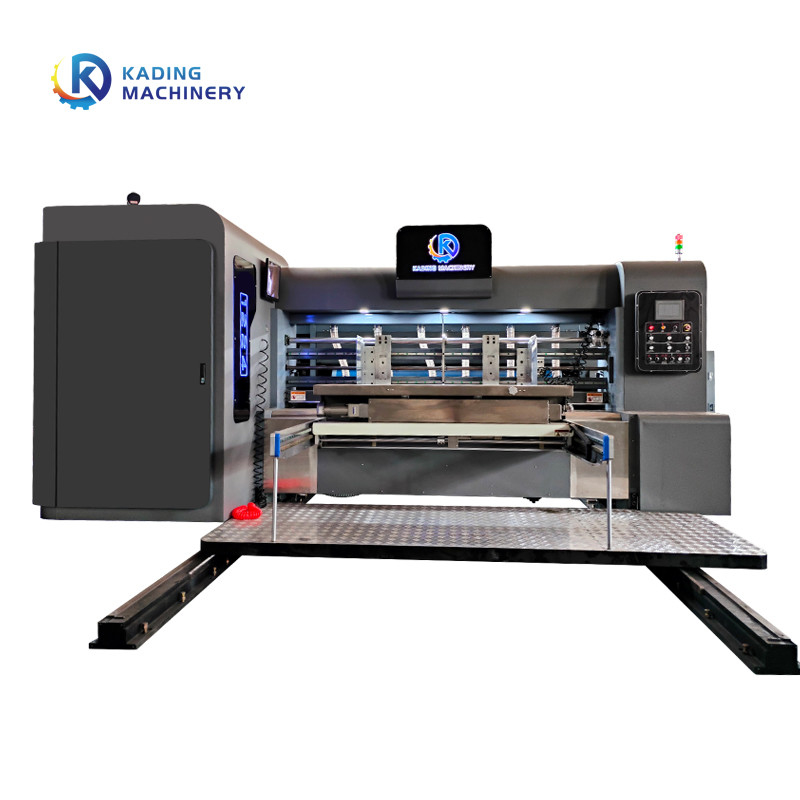 Flexo Corrugated Box Printing Machine Of 200pcs / Min Working Speed