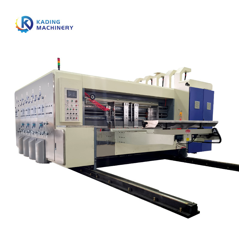 High Working Speed Corrugated Board Printing Machine For Making Sweet Pizza Boxes