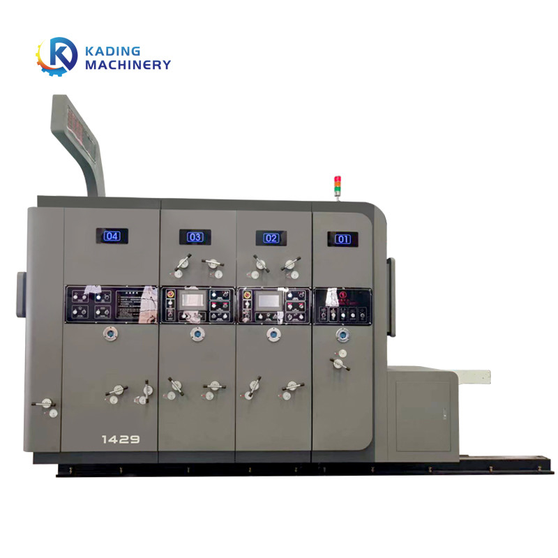 5 Colors Flexo Printing Corrugated Box Printing Machine For Carton Box