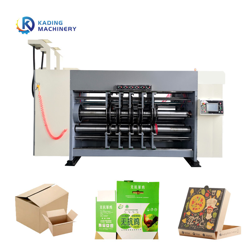200pcs / Min Corrugated Box Printing Machine For Making Corrugating Carton Boxes