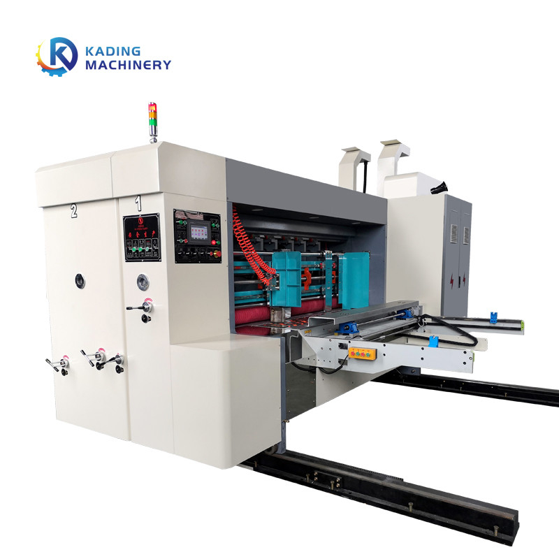 Full Vacuum Suction Corrugated Box Printing Machine Of Servo Motor Feeding