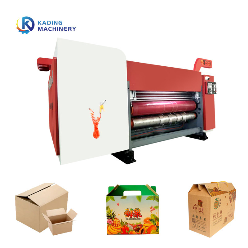 Multi Colors Corrugated Box Printing Machine 150pcs Min Working Speed