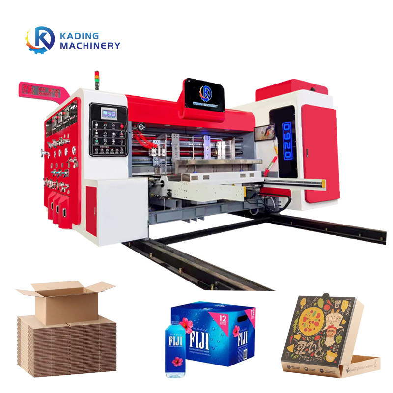 Single Color Automatic Printer For Printing 3 5 7 Layers Corrugated Board