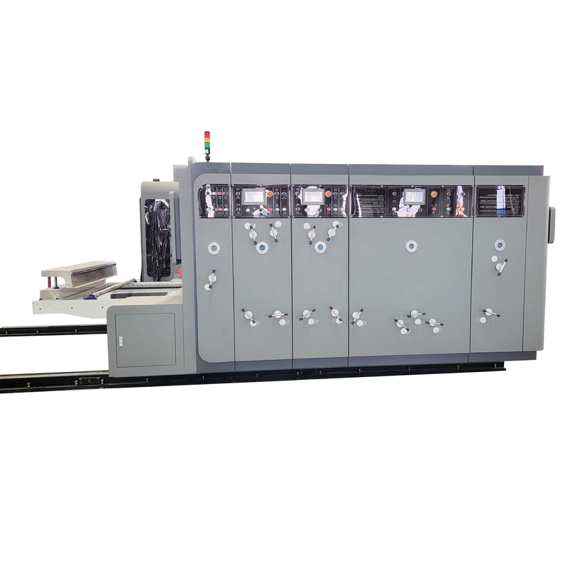 3 5 7 Layers Corrugated Board Corrugated Box Printing Machine With Slotter Attachment