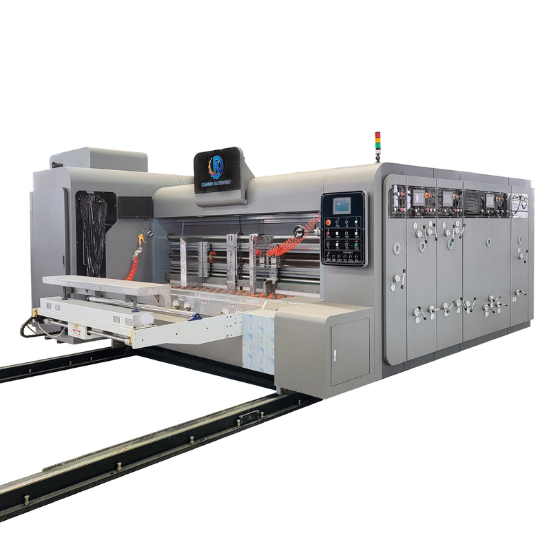 Vacuum Paper Transfer Corrugated Box Printing Machine Of Automatic Servo Motor Feeding