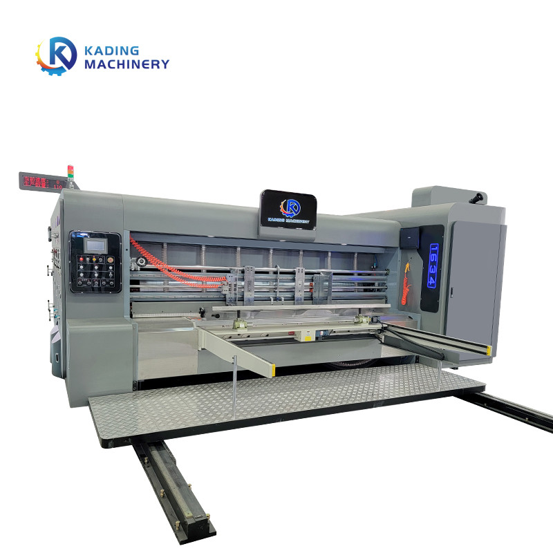Cardboard Ink Machine Water Ink Cardboard Box Printer Machine With Slotter Die Cutter For ...